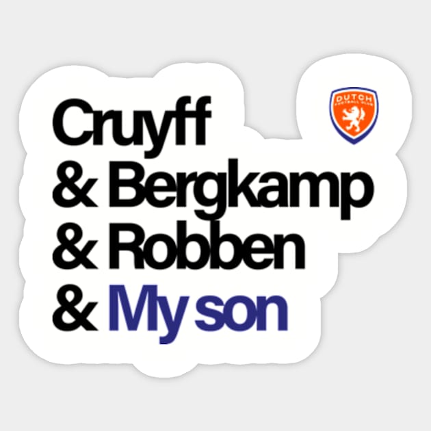 Dutch Legends - Boy Sticker by DutchFC